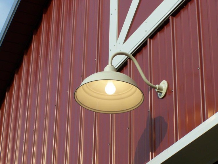 Barn Door Light Fixture