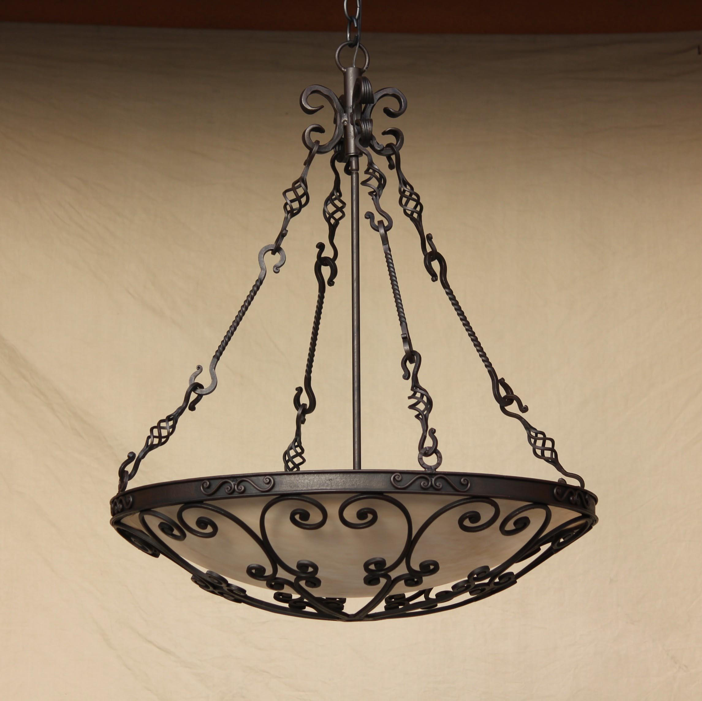 Forged Iron Lighting Fixtures