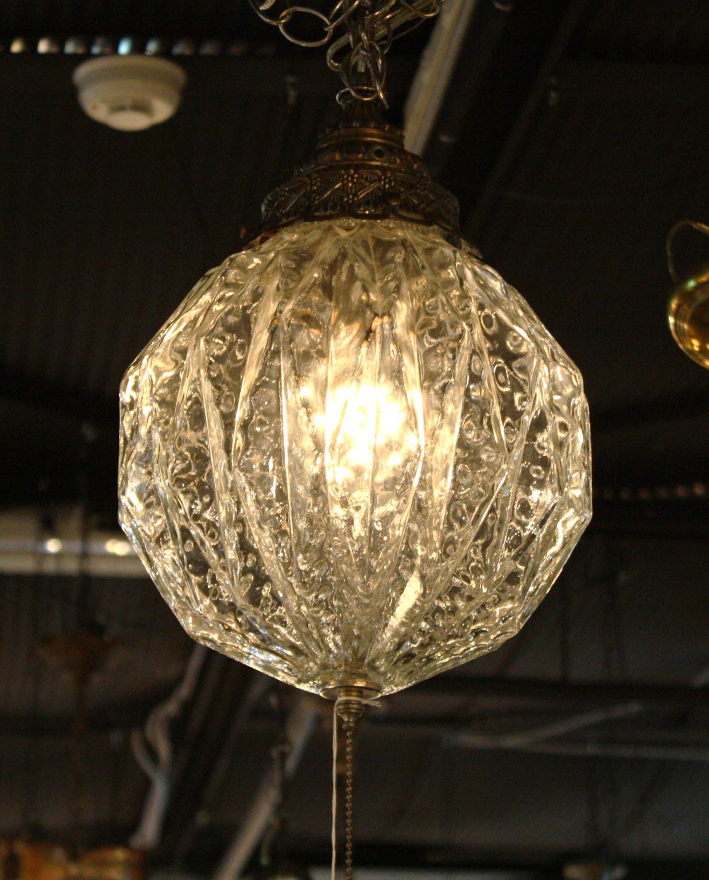 Vintage Light Fixture Globes