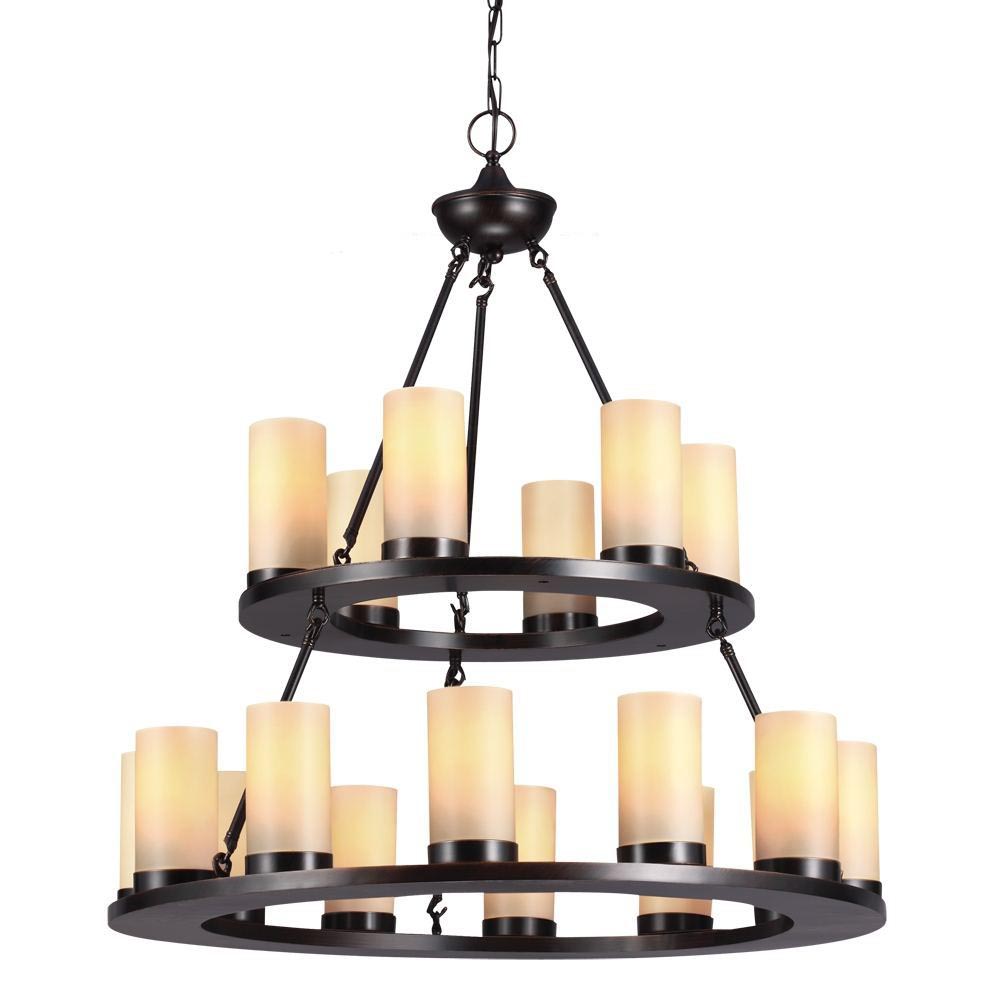 Candle Chandeliers from the Pillar Collection