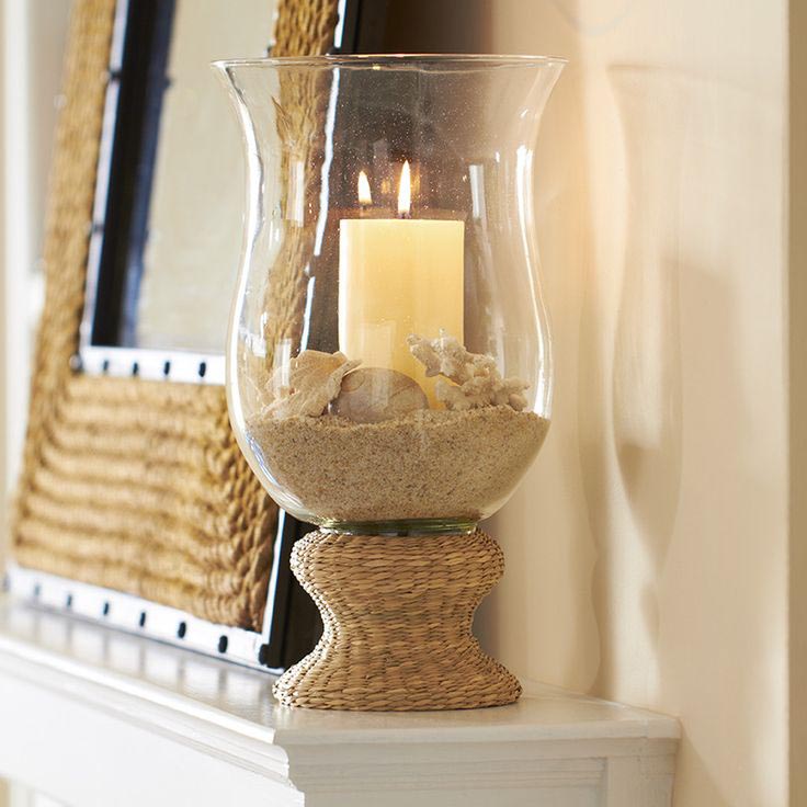 Extra Large Glass Hurricane Candle Holders