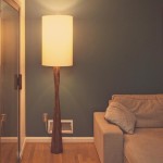 Vintage Wooden Floor Lamps